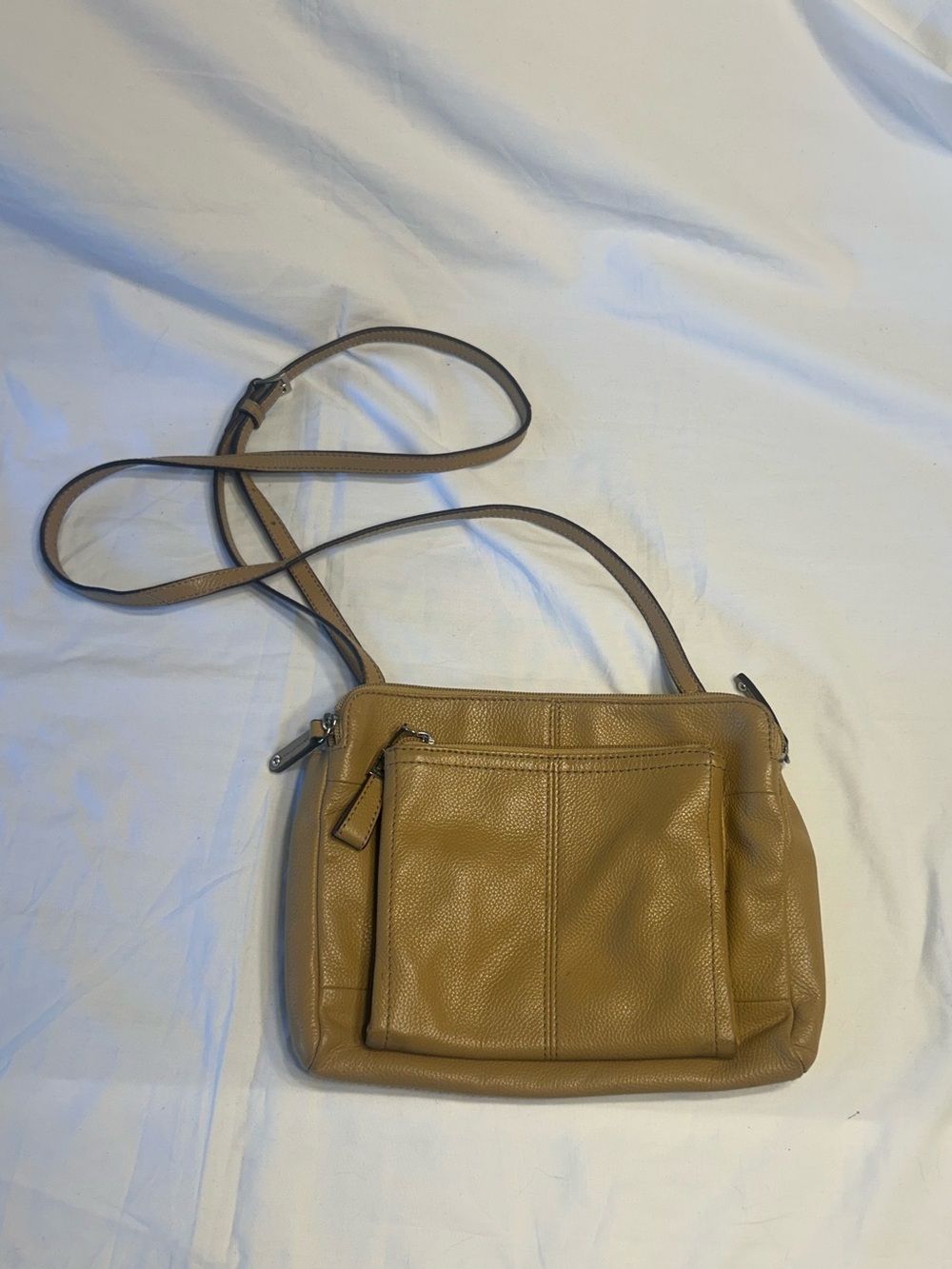 Tignanello leather crossbody bag